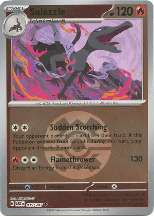 Salazzle - 035/217 (Quick Ball) [ASC - 035/217]