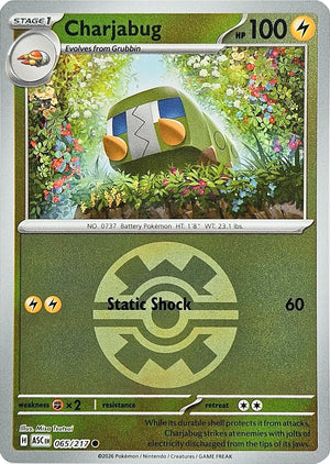 Charjabug (Quick Ball) [ASC - 065/217]
