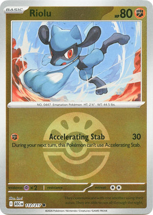 Riolu (Friend Ball) [ASC - 112/217]