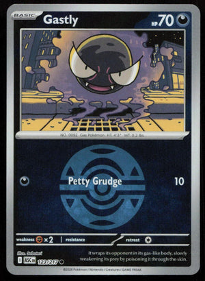 Gastly (Dusk Ball) 123/217 [ME: Ascended Heroes]