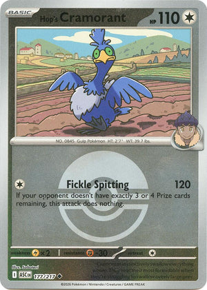 Hop's Cramorant (Poke Ball) [ASC - 177/217]
