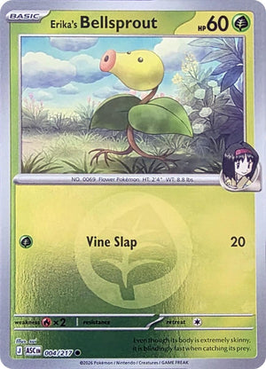 Erika's Bellsprout (Energy Symbol Pattern) [ASC - 004/217]