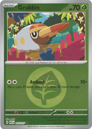Grubbin (Energy Symbol Pattern) [ASC - 017/217]
