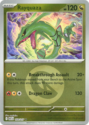 Rayquaza (Energy Symbol Pattern) 153/217 [ME: Ascended Heroes]