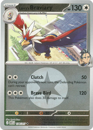 Larry's Braviary (Energy Symbol Pattern) [ASC - 174/217]