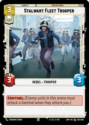 Stalwart Fleet Trooper 254/264 [A Lawless Time]