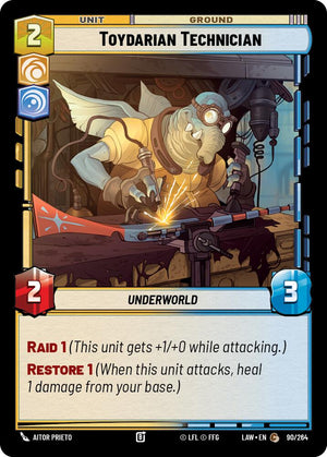 Toydarian Technician 90/264 [A Lawless Time]