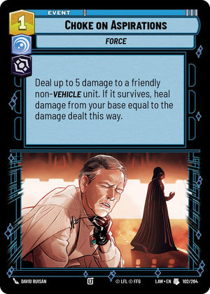 Choke on Aspirations 102/264 [A Lawless Time]