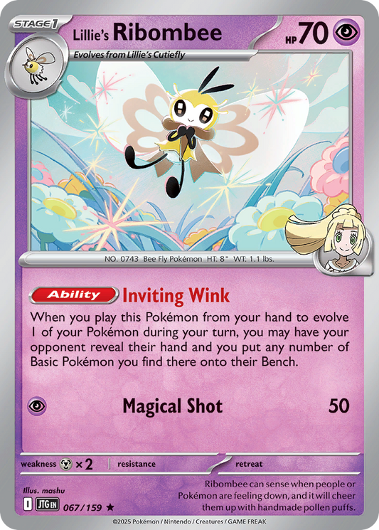 Lillie's Ribombee - 067/159 [Journey Together]
