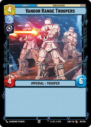 Vandor Range Troopers 98/264 [A Lawless Time]