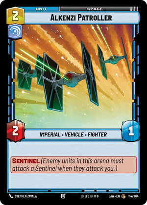Alkenzi Patroller 114/264 [A Lawless Time]