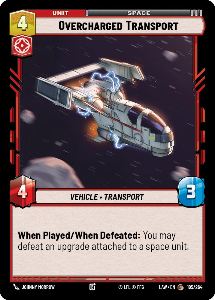 Overcharged Transport