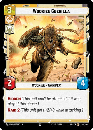 Wookiee Guerilla 220/264 [A Lawless Time]