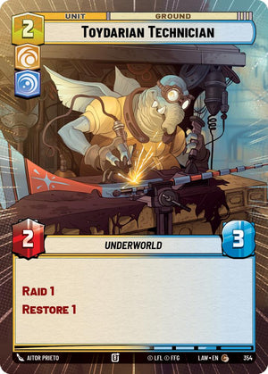 Toydarian Technician (Hyperspace) 354 [A Lawless Time]