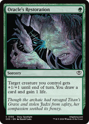 Oracle's Restoration 156 [Secrets of Strixhaven]