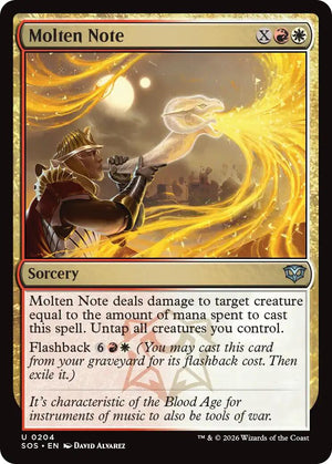 Molten Note 204 [Secrets of Strixhaven]