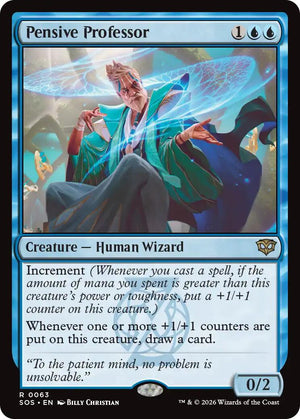 Pensive Professor 63 [Secrets of Strixhaven]