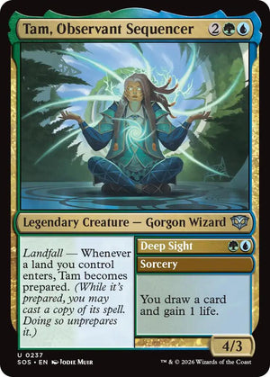 Tam, Observant Sequencer 237 [Secrets of Strixhaven]