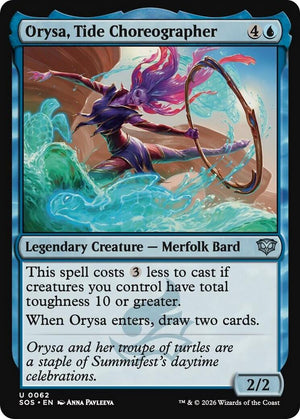 Orysa, Tide Choreographer 62 [Secrets of Strixhaven]