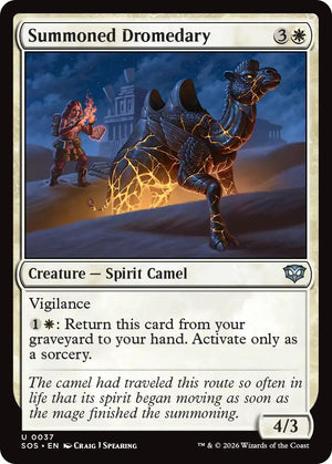 Summoned Dromedary 37 [Secrets of Strixhaven]