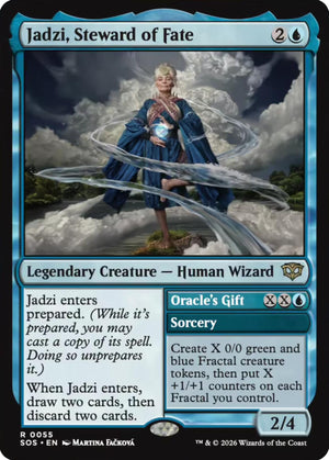 Jadzi, Steward of Fate 55 [Secrets of Strixhaven]