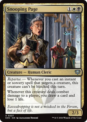 Snooping Page 227 [Secrets of Strixhaven]