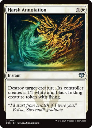 Harsh Annotation 18 [Secrets of Strixhaven]