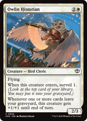 Owlin Historian 24 [Secrets of Strixhaven]