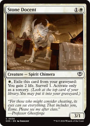 Stone Docent 36 [Secrets of Strixhaven]