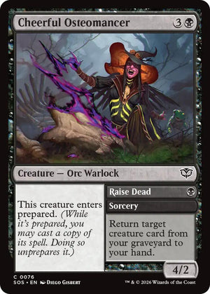 Cheerful Osteomancer 76 [Secrets of Strixhaven]