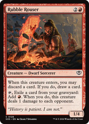 Rubble Rouser 128 [Secrets of Strixhaven]