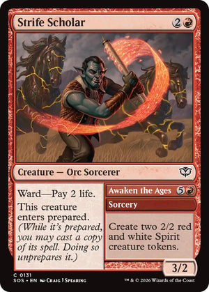 Strife Scholar 131 [Secrets of Strixhaven]