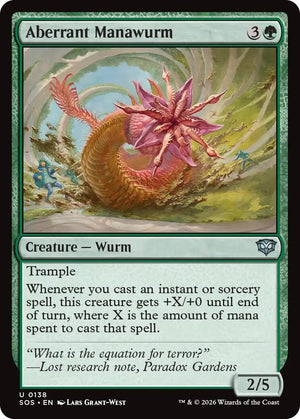 Aberrant Manawurm 138 [Secrets of Strixhaven]