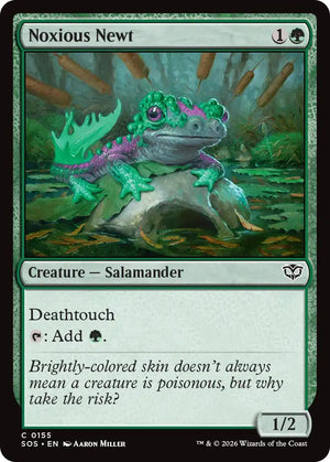 Noxious Newt 155 [Secrets of Strixhaven]