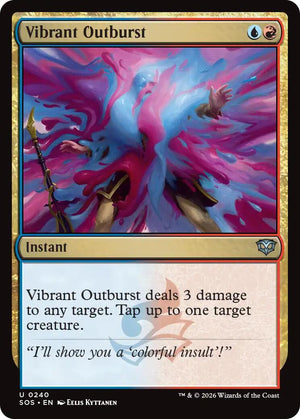 Vibrant Outburst 240 [Secrets of Strixhaven]