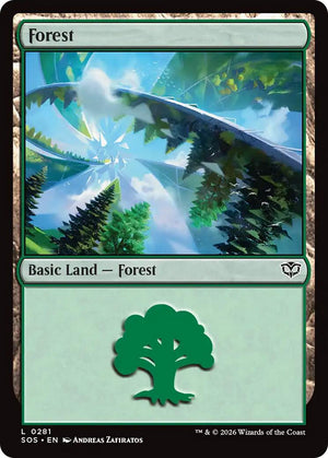 Forest (0281) 281 [Secrets of Strixhaven]