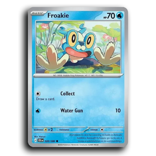 Froakie - 020/086