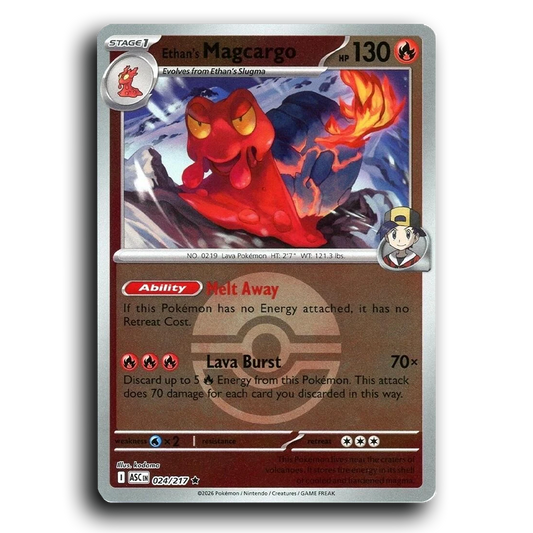 Ethan's Magcargo - 024/217 (Poke Ball)