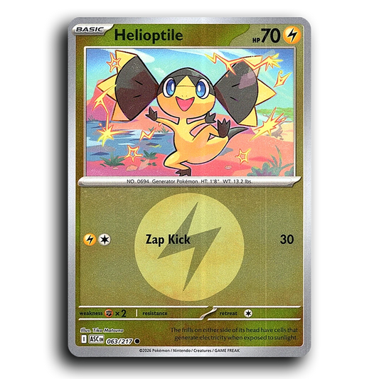 Helioptile (Energy Symbol Pattern)