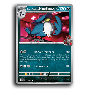 Team Rocket's Honchkrow 127/217 [ME: Ascended Heroes]
