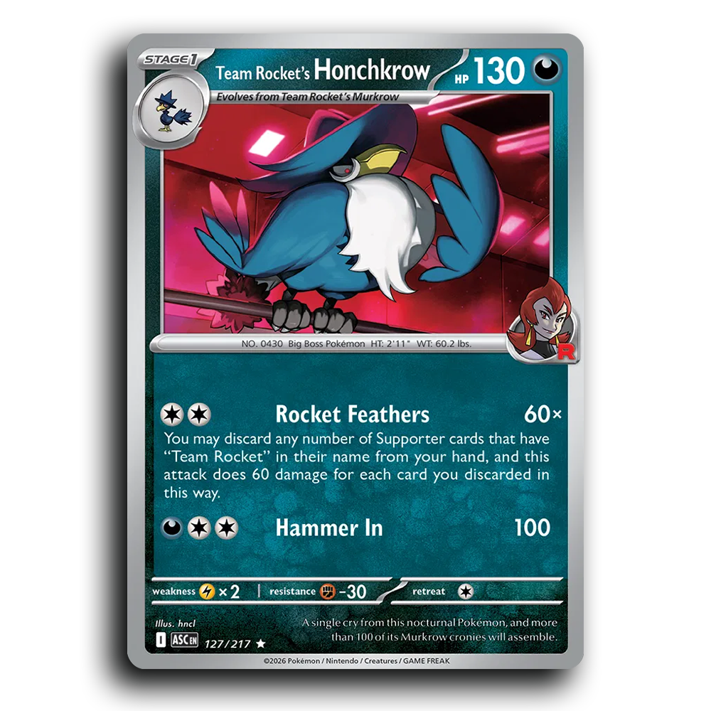 Team Rocket's Honchkrow