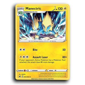 Manectric 055/196 [SWSH11: Lost Origin]