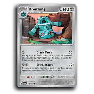 Bronzong 145/197 [SV03: Obsidian Flames]