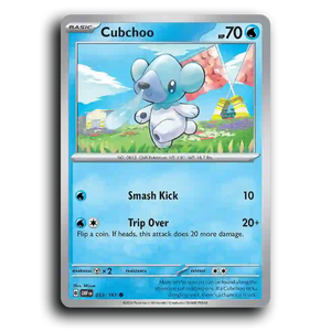 Cubchoo 053/197 [SV03: Obsidian Flames]