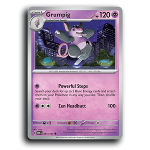 Grumpig 091/197 [SV03: Obsidian Flames]