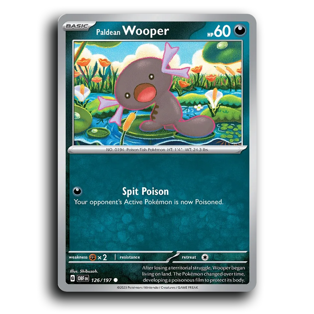 Paldean Wooper - 126/197