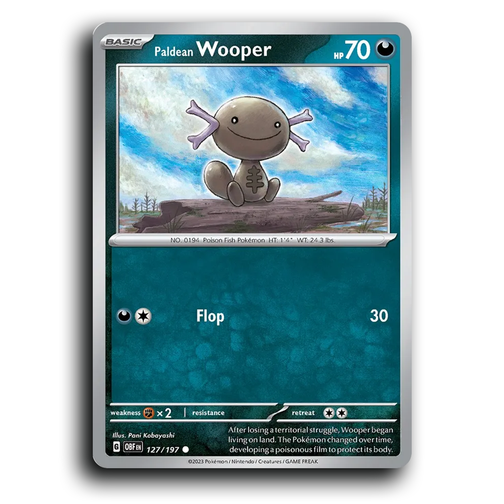Paldean Wooper - 127/197