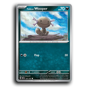 Paldean Wooper - 127/197 [SV03: Obsidian Flames]