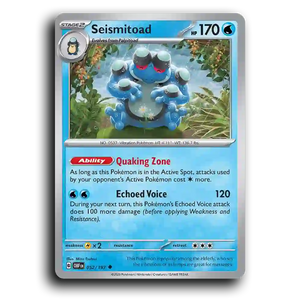 Seismitoad 052/197 [SV03: Obsidian Flames]