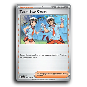 Team Star Grunt 195/197 [SV03: Obsidian Flames]
